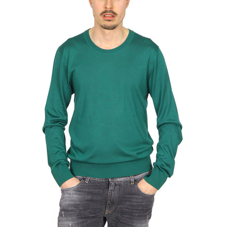 Roundneck Sweater // Green (US: 36R)
