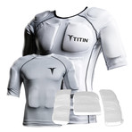 Titin Force 8 lb Shirt System // Ice White (M)