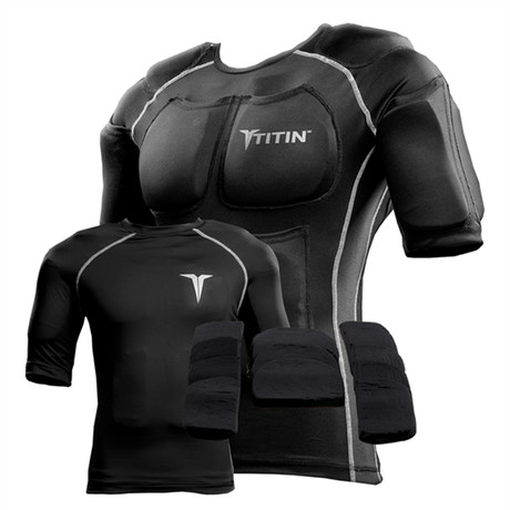 Titin Force 8 lb Shirt System // Midnight Black (S)
