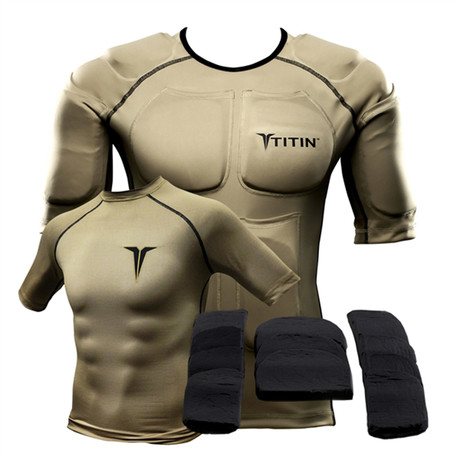 Titin Force 8 lb Shirt System // Desert Sand (S)