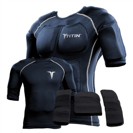 Titin Force 8 lb Shirt System // Steel Blue (M)
