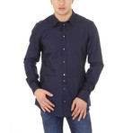 Clayton Long-Sleeve Shirt // Blue (US: 16.5R)