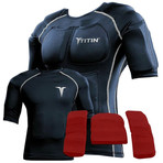 Titin Force 20 lb Shirt System // Steel Blue (L)