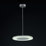 Saturn LED Pendant Lamp (Silver)