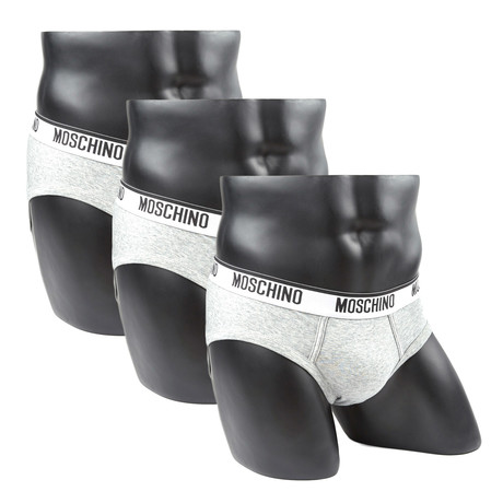 Brief // Grey // Pack of 3 (XS)