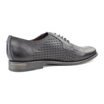 Fancy Preforated Lace-Up // Black (US: 9.5)
