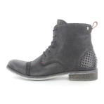 Urban Side Zip Lace-Up Boot // Black (US: 8.5)