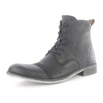 Urban Side Zip Lace-Up Boot // Black (US: 9)