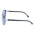 Louis Aviator // Grey + Blue