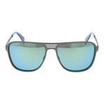 Gavin Aviator // Grey + Navy