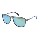 Gavin Aviator // Grey + Navy