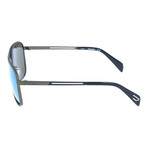 Gavin Aviator // Grey + Navy