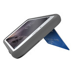 Q Card Case // Gunmetal Gray (iPhone 6/6S)