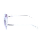 Adam Aviator // Clear + Purple