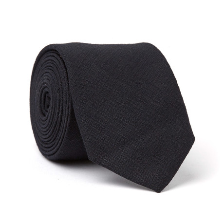 Crispin Skinny Tie // Black
