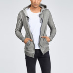 True Prodigy // Jack Zip Hoodie // Dark Grey (L)