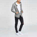 True Prodigy // Jack Zip Hoodie // Dark Grey (L)