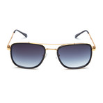 Unisex Wilshire Sunglasses (Black + Gold)