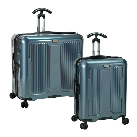 PROKĀS® Wide Body Spinner Luggage // 2 Piece Set (Teal)