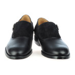 Single Monkstrap Dress Shoe // Black (Euro: 41)