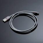 Gemini Cable II // Lightning + Micro USB Charge/Sync Cable // Space Gray