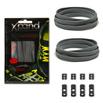 Xpand Lacing System // Gray Bundle (Gray + Gray)