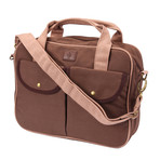 The Gentry Charging Messenger Bag // Brown