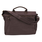 The Anytime Charging Messenger Bag // Brown (Dark Grey)