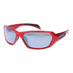 Unisex 33W 63 Sport Sunglasses // Red Shiny