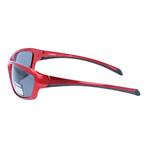 Alfie Sunglasses + Polarized Lens // Red