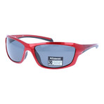 Alfie Sunglasses + Polarized Lens // Red