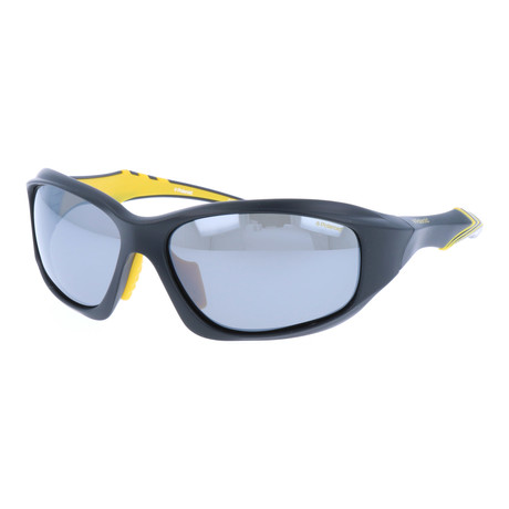Ethan Sunglasses + Polarized Lens // Black + Yellow