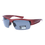 Noah Sunglasses + Polarized Lens // Red