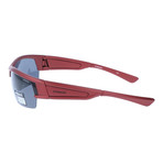 Noah Sunglasses + Polarized Lens // Red