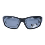 George Sunglasses + Polarized Lens // Black