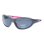 Dylan Sunglasses + Polarized Lens // Grey + Pink