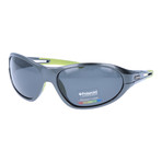 Lucas Sunglasses + Polarized Lens // Grey + Green