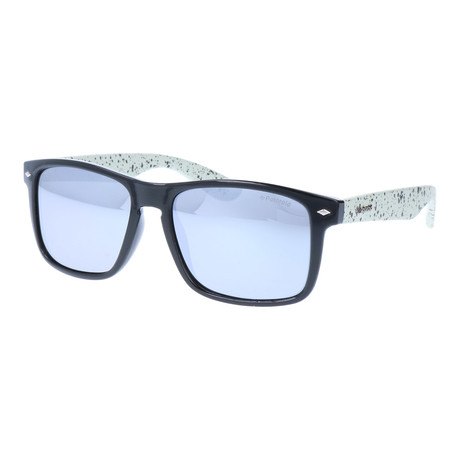 Muhammad Sunglasses + Polarized Lens // Black + White