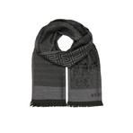 Medusa Scarf // Grey + Black