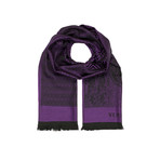 Medusa Scarf // Purple + Black