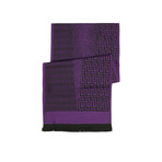 Medusa Scarf // Purple + Black