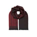 Classic Medusa Scarf // Brown + Black