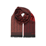 Classic Medusa Scarf // Red + Black