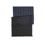 Faded Medusa Scarf // Blue + Black