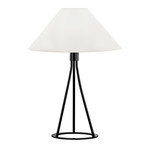 Tetra Table Lamp (Black + White)