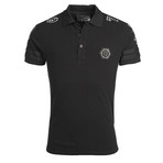 Warrior Polo Tee // Black (L)