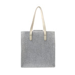 Parker Tote // Felt + Microsuede (Elephant Grey + Stone Grey)