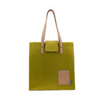 Parker Tote // Felt + Microsuede (Elephant Grey + Stone Grey)