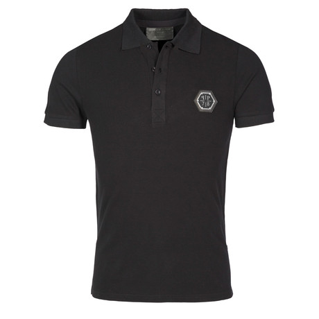 Roman Polo Shirt // Black (S)