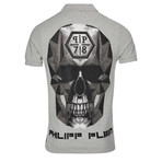 Philipp Plein // Classic Polo Shirt // Grey (2XL)